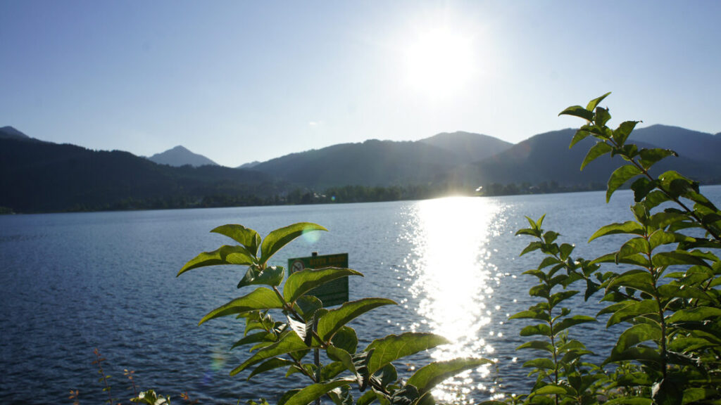 Aufnahme von dem See